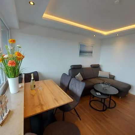 Terrassenhaus Duhnen Mit Meerblick - 6. Etage Apartmán Cuxhaven